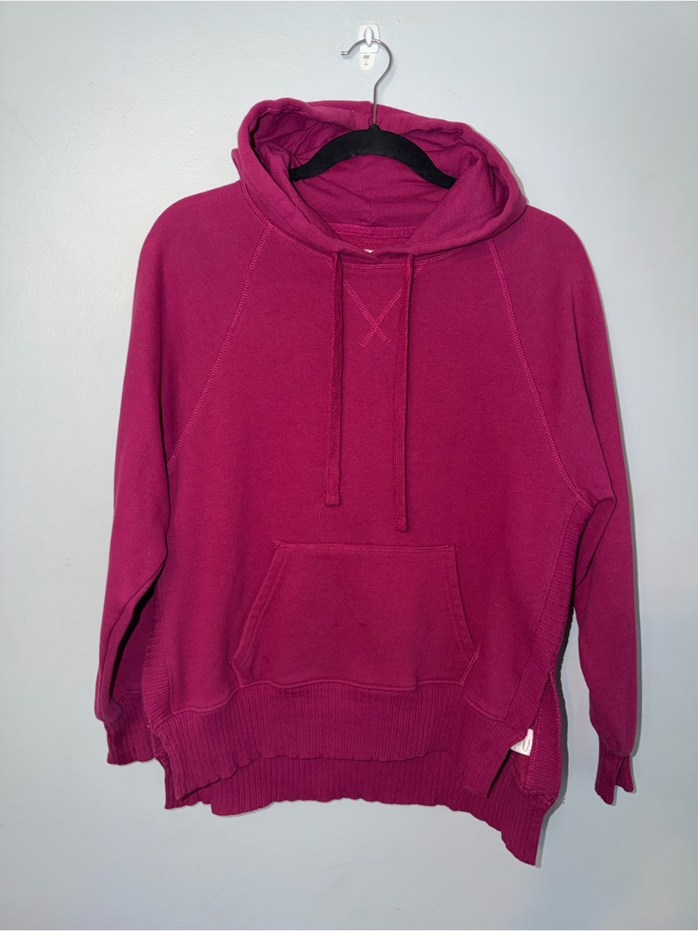 Ultra Flirt Fuchsia Hooded Pullover Sweatshirt